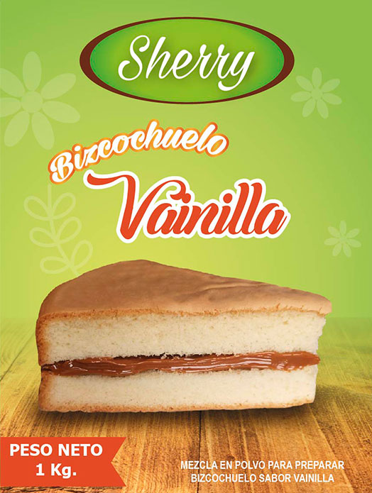 Bizcochuelo Vainilla