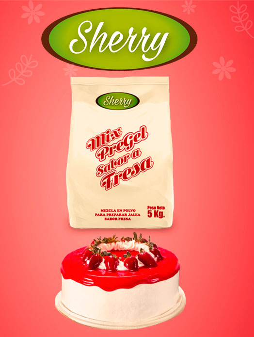 Mix Pregel Sabor a Fresa